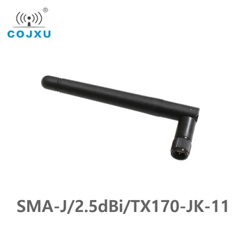 2 ks SMA-J 170MHz Antény Wifi High Gain 2.5 dBi COJXU TX170-JK-11Resistance 50ohm Ohybný Antény Gumy