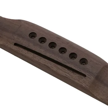 1pc 6 String Rosewood Sedlo Cez Most na Gitaru Pre Akustické Gitary, Ľudová vysoká kvalita