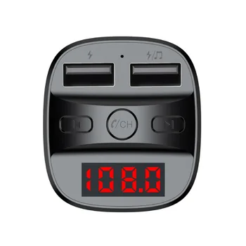 DC 12V/24V Multifunkčné Bluetooth Prijímač MP3 Prehrávač Hudby Nabíjačka do Auta Univerzálny Auto Doplnky Interiéru