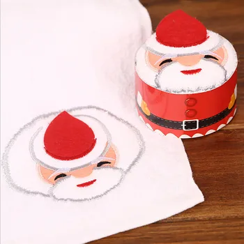 Uterák Vysokej Kvality 2020 Moderné Santa Claus Snehuliak, Vianočný Strom Tortu Modelovanie Bavlna Uterák Kreatívne Darčeky