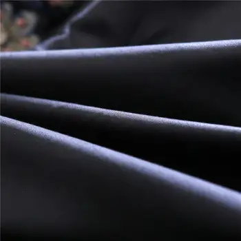100 počíta posteľná bielizeň z Egyptskej bavlny Set 4/7pcs Obliečky Kryt Nastaví Mäkké Posteľná Bielizeň Posteľ List Nastaviť obliečka na Vankúš housse de couette