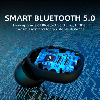 P18S TWS Bluetooth 5.0 Bezdrôtové Bluetooth Slúchadlá Plnenie Box Bezdrôtové Slúchadlá Mini Slúchadlá In-Ear Typ Športové Slúchadlá