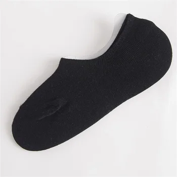 5 Párov Muž Priedušné Ponožky Športové Ponožka Farbou Loď Ponožky Pohodlné Bavlnené Ponožky Biela Čierna Sivá Jeseň V Lete