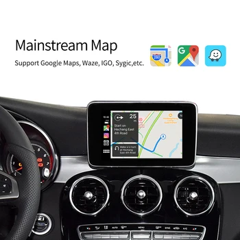 Carlinkit 2.0 NOVÉ Bezdrôtové Apple Carplay Andorid Auto Auto, Retrofit Pre Mercedes Benz 2010-2018 Podporu Zadnej strane Fotoaparátu Mapy