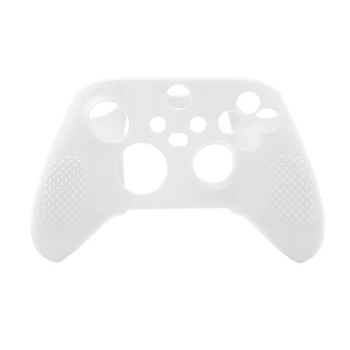 Mäkké Silikónové Ochranné Puzdro Shell Pokrytie Pokožky Na Xbox Série X S Radič Gamepad Hra Príslušenstvo
