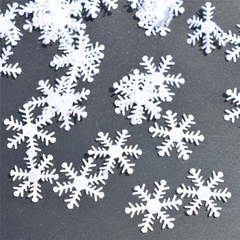 100ks/200Pcs Klasické Snowflake Ozdoby, Vianočné Ozdoby Strom Dovolenku Strany Domova Kerst Decoratie Navidad 2020