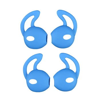 4Pcs In-Ear Eartips Slúchadlá Slúchadlá Prípade Pokrytie Pokožky pre AirPods iPhone 7