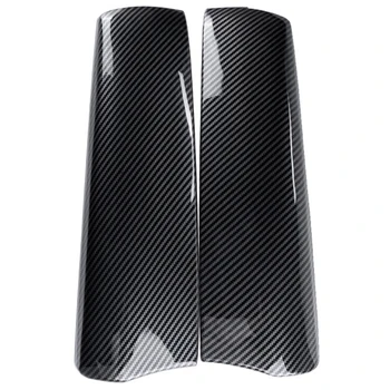 Carbon Fiber Auto Opierkou Okno Panel Kryt Výbava stredovej Konzoly Dekorácie, Nálepky Na BMW 5 Radu GT F07 528I 535I 10-17