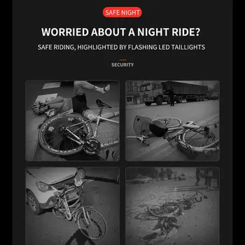 Odbavenie Predaj Bicyklov Zadné Svetlá, Nabíjanie Horský Bicykel Svetlá Noc Na Koni Cestnej Premávky, Jazda Na Bicykli Tvorivé Zadné Svetlo Vybavenie