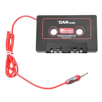 Auto o Systémy Car Stereo Kazetové Pásky Adaptér pre Mobilný Telefón, MP3, AUX, CD Prehrávač, 3,5 mm Jack pre Auto Truck Van (Farba: Čierna