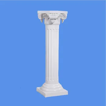 Biele Plastové Rímske Stĺpy Cestnej Citovaný Pre Svadobné Zdvorilosti Party Dekorácie, Hotely, Nákupné Centrá Otvorené Vitajte Cesty Vedú