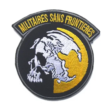 Metal Gear Solid Fantómová Bolesť Vonkajšie Neba patch militaires sans frontieres háčik loo taktické škvrny na srsti vesta