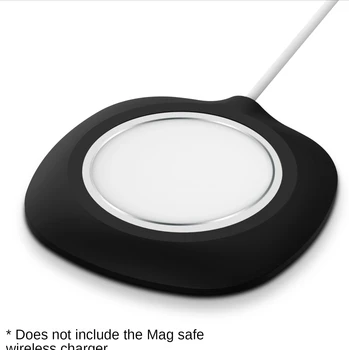 Stôl Hrubé Silikónové Ochranné puzdro pre Apple Magsafe Anti Sctratch Kryt Puzdro pre iPhone 12 Bezdrôtovú Nabíjačku Shockproof Taška