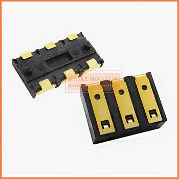 SMD 3Pin ihrisku Vnútorné Batérie Konektor samica 4.0 mm a 4.25 mm muž Držiteľ Klip Kontakt nahradenie pre mobilné telefóny bežné použitie