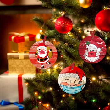 2020 Vianočný Strom Ornament-Anonymný Santa Claus Visí Ozdoby Toaletný Papier Ozdoby Vianočné Darčeky, Darčeky