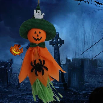 Halloween Ghost Bábika Garland Straší Visí Ozdoby Rekvizity Halloween Party Dekorácie, 3 Farby