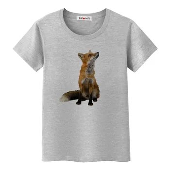 1BGtomato 3D fox tričko populárne streetwear bežné tričko ženy harajuku t-shirt krásne tee tričko femme roztomilý zvierat haut femme