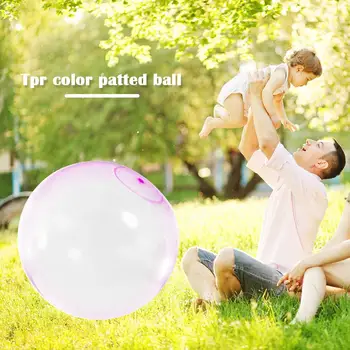 40 cm/100 cm Gumy, Bubble bobble na Nafukovacie Vodné Ballon Hračky TPR Transparentné voči Roztrhnutiu Detí Vonku Hrať Vodné Hry Loptu