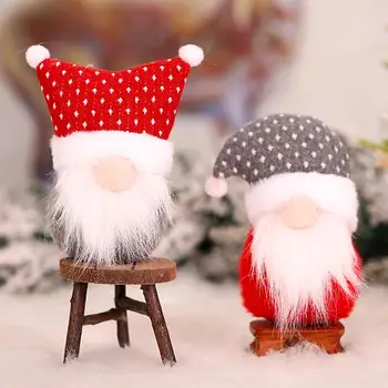 Vianočné Gnome Bábika Hrať Hračka Visí Prívesok Strom Stola Okno Dekor Darček