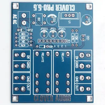Dual OMRON Relé 7812+UPC1237 Reproduktor Ochranu Doske Auta pre HIFI DIY 12-24 AC