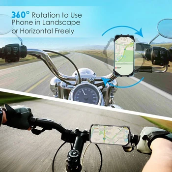Silikónové Nastaviteľné Smartphone Stojan Na Bicykel Riadidlá Bicyklov Mobilný Telefón Držiak Prenosné, Nepremokavé Cyklistické Prvky