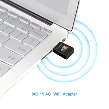 Bezdrôtové pripojenie USB WiFi Adaptér 600 mb / s Wi-Fi Adaptér 2.4 G 5G Dual Band Ethernet PC USB WiFi Adaptér Lan Modul Antény Prijímača