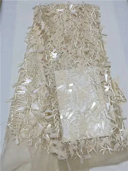 Gold Glitter Oka Textílie Pre Večerné Šaty Zlato Sequin Textílie Pre Šaty 2017 Afriky francúzskej Čipky Tkaniny Vysokej Kvality zelená