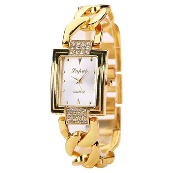 Ženy Šaty Hodinky Módne náramkové hodinky Elegantný Dizajn Dievčatá Slečna, Žena Quartz Náramok Hodiniek Ženy Veľkoobchod #2AP13