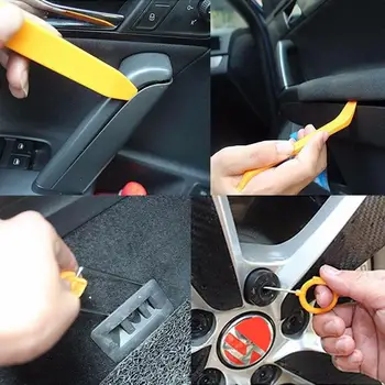 12Pcs Plastové Auto Dvere Auta Klip Panel Výbava Rádio Dash Odstránenie Vypáčte Nástroje Súpravy