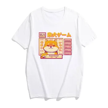 Tričko Ženy Oblečenie Démon Vrah Cartoon Print T Shirt Ulzzang Grafické Harajuku Čaj Ženský T-shirt Streetwear Topy Femme Tričko