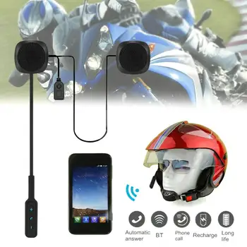 Motocyklové Prilby Headset Mikrofón a Reproduktor Bluetooth 4.2 HD Handsfree