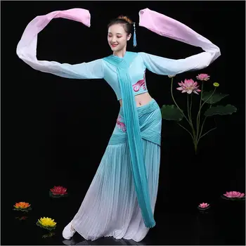 Starovekej Čínskej rozprávky hanfu žena klasické tradičné tanečné kostýmy Tang princess šaty kráľovskej etape nosenie