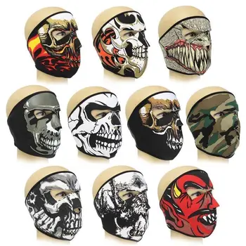 Plný Bočný Kryt Maska Lebky Ghost Horor Cosplay Maska Maska Šaty, Kostým Hre Natáčanie Vojnového Paintball, Streľba Školenia Maska