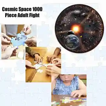 Vesmír Priestor Scenérie Skladačka Puzzle 1000 Kusov Vzdelávania Dospelých Pre Deti Dekompresný Hádanky Príručka Puzzle, Hračky G5S8