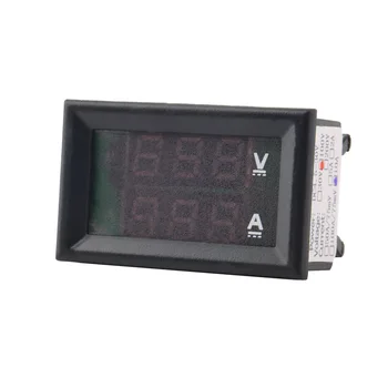 DC 0-100V 10A 50A 100A Elektronický Digitálny Voltmeter Ammeter 0.28
