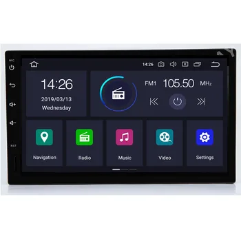 PX5 DSP Android 10 4 GB RAM, 64 GB ROM 8 Základné Auto multimediálne hráč 2 Din pre Univerzálne RDS Rádio mapy GPS Bluetooth, wifi OBD TV