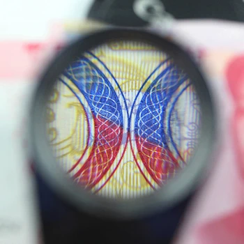 40X Klenotník LED UV Šošovky zväčšovacieho skla, Kovové Konštrukcie a Optické Sklo
