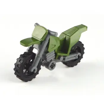 Motocykel Stavebné Bloky Nastaviť SWAT Armády Montáž Motorových Figúrka Vzdelávacie Hračky Pre Deti Narodeniny Vianočný Darček