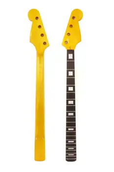 Elektrická basgitara Krku 20 pražec 34 Palcový Vintage Yellow Maľovanie na Basovú gitaru