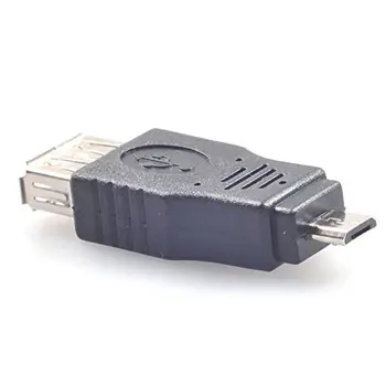 10PCS OTG 5 Pin F/M mini Meniča Adaptér Prevodník USB Mužov a Žien Micro-USB