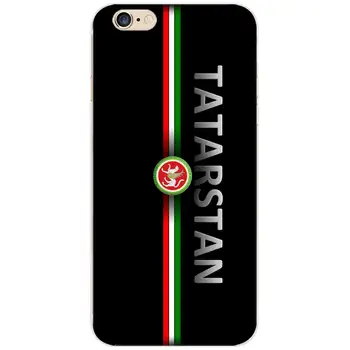 Tatarstane Národnej Vlajky Kabát ArmsTheme Mäkké TPU Telefón Späť púzdra Pre iPhone 6 7 8 S XR X Plus 11 Pro Max