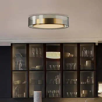 Moderné LED stropné svietidlo obývacia izba svetlo luxusné Nordic super svetlé atmosféru moderná spálňa Stropné Svietidlá LB101413