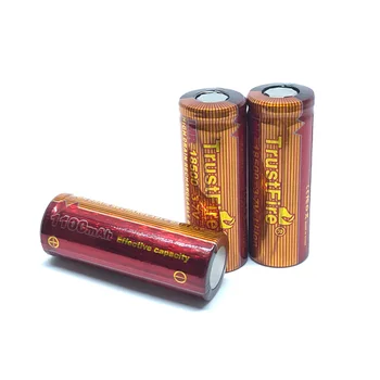 TrustFire IMR 18500 3,7 V 1100mAh Li-ion Vysoký Odtok Nabíjateľné Lítiové Batérie, Vysoké Zväčšenie 10A Batérie pre Blesky