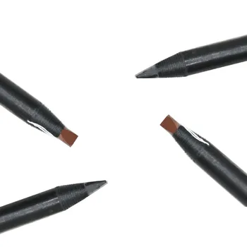 Obočie Ceruzka Dlhodobé Trvanlivé Nepremokavé Automaric Líniové Obočia, 3 Farby na Výber Tmavé Obočie Brown Black