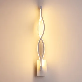 LED Nástenné Svietidlo Nordic Jednoduché Kreatívne Tri-Farebná Teplota Diaľkové Ovládanie Nástenné Lampy, Nočné Lampy, Dekoračné Lampy