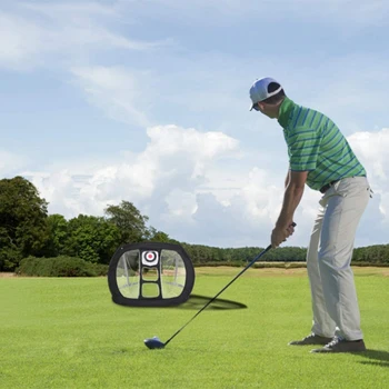 Golf Štiepky Čisté Vnútorné Vonkajšie Skladacie Golfové Príslušenstvo Golf Čistá za Presnosť a Swing Praxi