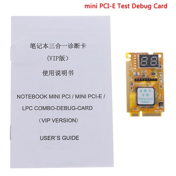 1pc Vysokej Kvality 3 V 1 Mini PCI/PCI-E LPC PC Prenosný Analyzátor Tester Diagnostické Post Test Karty
