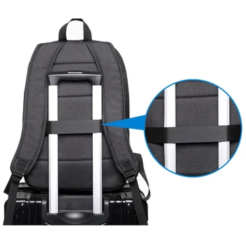 Pánske Batoh Žena Nepremokavé USB Nabíjanie Školské Tašky Koláž Študent Muž Ženy Travel Bag Anti Theft Batoh
