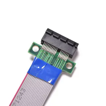 1X Predlžovací Kábel PCI Express Flex Premiestniť Kábel PCI-E 1X 1x Slot Stúpačky Karty Extender Rozšírenie Páse s nástrojmi Pre Bitcoin Baník