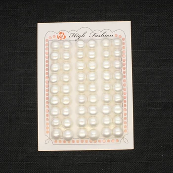 48pcs / rada prírodné sladkovodné perly 10-10.5 mm chlieb korálky dámske šperky čo DIY náhrdelník náramok náušnice príslušenstvo